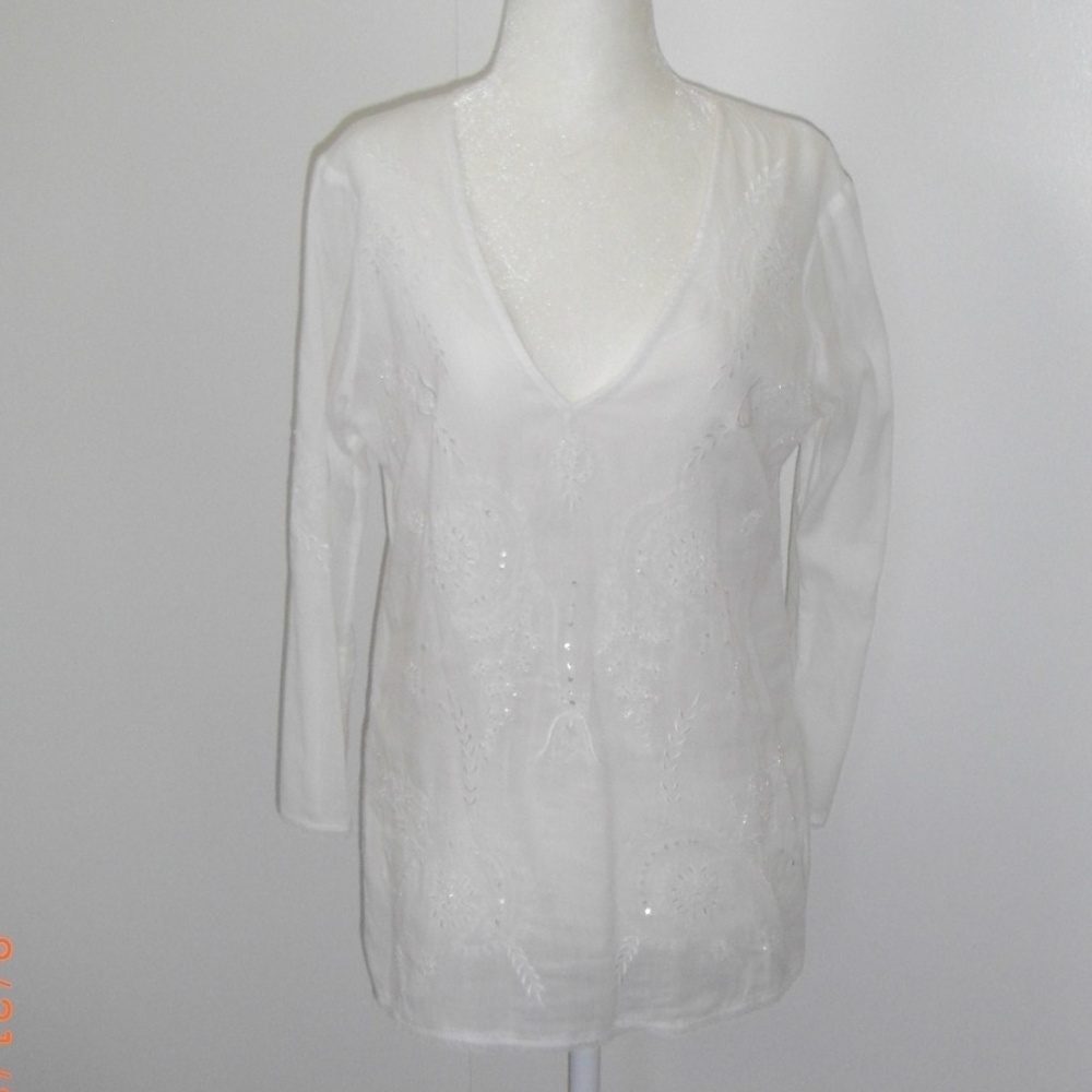 Boho style tunic top
